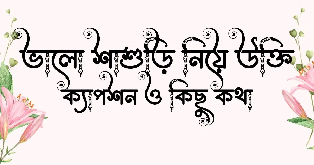 ভালো শাশুড়ি নিয়ে উক্তি, ক্যাপশন ও কিছু কথা